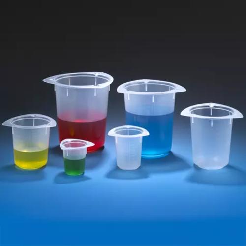 Tri-Corner Polypropylene Beaker, Economy Style