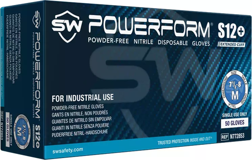 PowerForm S12+ Nitrile Powder-Free Gloves